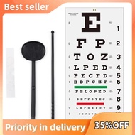 Eye Chart, Eye Chart No Fading for School Home Physical Examination Center Visual Acuity Measuring E