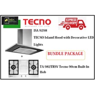 TECNO HOOD AND HOB BUNDLE PACKAGE FOR (ISA 9298 &amp; TA 982TRSV)