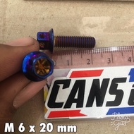 Probolt flower blue bolt 6x20mm thread 10 length 20mm m6 x 20 6x20