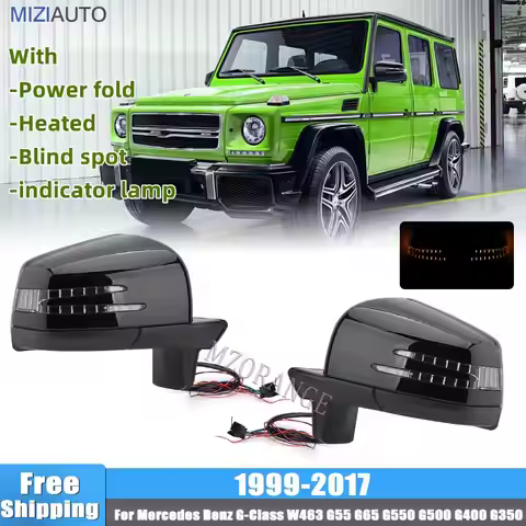 Side Door Rearview Mirror Assembly For Mercedes Benz G-Class W463 G55 G65 G550 G500 G400 G350 1999-2