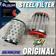 ESR OIL FILTER STAINLEES STEEL/ Yamaha Oil Filter Y15 Y16 LC135 SRL115Fi FZ150/ ESR Oil Filter Stain