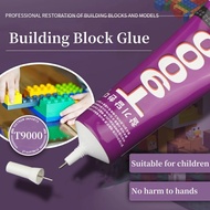 Korea T9000 Building Block Glue Transparent Soft Multi-purpose 15/50/110ML Adhesive DIY Daily Use Gl