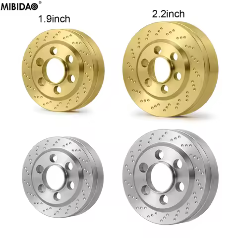 MIBIDAO 1.9"/2.2" Metal Internal Counterweight For Axial SCX10 90027 90046 D90 TRX4 TRX6 Wraith 1/10