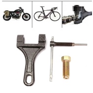 Motorcycle Chain Breaker Bicycle Manual Metal Fastener Breaker Tool 420-530