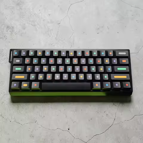 GMK DOTS clone keycaps side print cherry profile Dye-sub PBT Mechanical Keyboard Keycaps