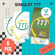 777 Adult Men's Singlet Contents 6 Pcs Dozens Wholesale Adult Men's Undershirts Camisole Men's Under
