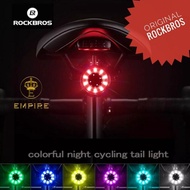 Rockbros Taillight 7 Colors Bicycle Empire Bike Light