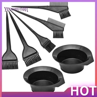 【Yinahiut001】Hair Dye Color Brush and Bowl Set, Hair Color Brush Mixing Bowl Kit ,Tools for Hair Tin