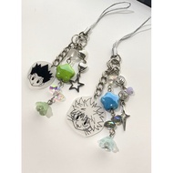 Hunter x hunter hxh bestie phone strap | Charm | Keychain | Keyring | Killua y2k | Gon