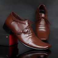 (COD) BAYAR DITEMPAT sepatu pantofel original cevany x rempeltali kulit asli 100% formal Sepatu Pant