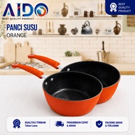 Milk Pan Non-Stick Pan 18cm Thick Handle Pan mie Non-Stick Pan 16CM