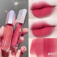 6 Colors Pink Tube Matte Lip Gloss Velvet Lipstick Long Waterproof Makeup Moisturizing Lasting F0g8