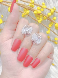 Bông Tai Nữ Bạch Kim Cao Cấp Mẫu C 21321-THÚY PHỤNG SHOP - Dùng đi tiệc cực kì sang trọng 35U BT2009