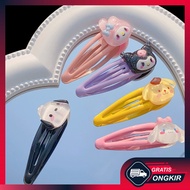 Gratis Ongkir - Jepit Rambut Lucu Transparan Motif Kartun Gaya Korea / Jepitan Klip Karakter Sanrio