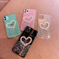 VIVO Y17 Y15 Y12 Y95 IQOO Nex3 V17 X20Plus Y83 Y30 Y65 Y66 Y67 Y91C Y93 Y50 Y81 Y83 X7Plus Y70S 2019 pearl loving heart Sequins Silica gel phone case