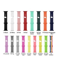 KL STOK Colorful Silicone Strap 42/44mm For Smart Watch Series 6 5 T500 for Smart Watch iWatch