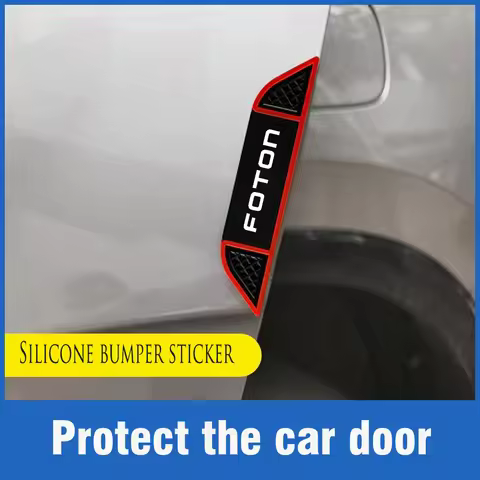 Car Door Edge Anti-collision Protector Bar Stickers Silicone Car Side Protection for Foton Pickup Tr