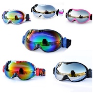 Ski Snowboard Goggles with UV400 Protection with Dual Lens Anti Fog Helmet Compatible