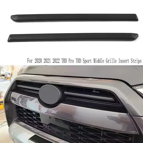 Front Center Grille Insert Cover Trim For Toyota 4Runner 2020 2021 2022 TRD Pro TRD Sport Middle Gri