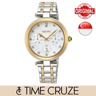 [Time Cruze] Seiko SKY660 Chronograph Two Tone Analog Quartz Women Watch SKY660P SKY660P1