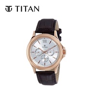 Titan Neo White Dial Multifunction Watch for Men 1698WL01