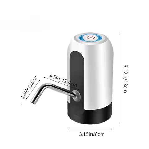 USB Rechargeable Automatic Water Dispenser Pump Portable Silent Touch Electric Drinking Bottle 19L K