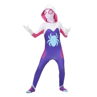 Spider-Man Gwen cos costume wen Stacy jumpsuit cosplay Halloween stage costume