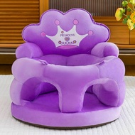 Baby Learning to Sit Artifact 4-12 Months Cartoon Plush Infant Dining Chair T60h