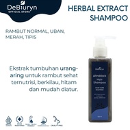 DeBiuryn AltraBlack Shampoo | Sampo Anti Uban Herbal Hair Care Shampo