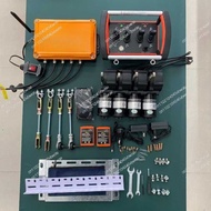 Hoisting crane and other remote wireless control systems, manual wireless control.