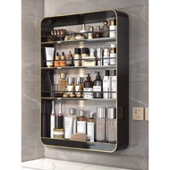 Bathroom Shelf Wall-Mounted Punch-Free Bathroom Wall-Mounted Shelf Toilet Sink Cosmetics Storage Rack