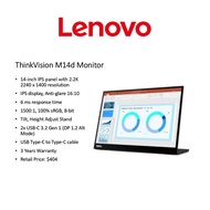 [Brand New] ThinkVision M14d Monitor.