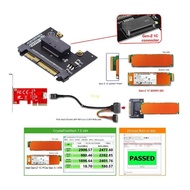 BT EDSFF E1S Interfaces SSD GenZ 1C PCIE To SFF-8639 SSD Card Adapters EDSFF NVMe Host Adapters for 