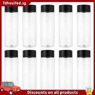 [In Stock]10Pcs 400Ml/13.5Oz Plastic Juice Bottle Transparent Coarse Cereals Storage Container Bever