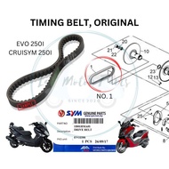 1B01HMA01 TIMING BELT ORIGINAL MOTOR SYM EVO 250I EVO 250 SYM CRUISYM 250I CRUISYM 250 BELTING V BEL