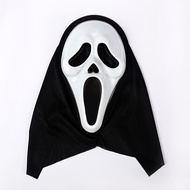 Scream Mask Halloween Ghost Face Scream Horror Funny Plastic Ghost Festival Mask