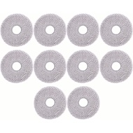 10pcs Mop Pads for ECOVACS DEEBOT X1 Omni/X1 Turbo/T20 Omni/T10 Omni/X2 Omni/T30S/N30 Pro Omni/N30 O
