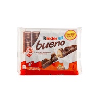 [FSC] Kinder Bueno (Choco/White) Bars (T2x3) FlowPack 117gm