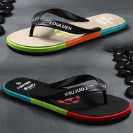 Slippers Men's Personal Korean Style Cool Outdoor Beach Shoes Flip Flops Non Slip Summer New Arrival Wear Soft Bottom Flip-Flops