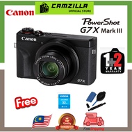 Canon PowerShot G7 X Mark III & G7X Mark III & G7X Mark 3 G7xiii Digital Camera-Canon Malaysia 1+2 Y