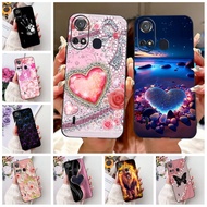 ITEL A58 Lite Case A49play A631L Silicone Fashion Butterfly Flowers Cute Cartoon Cat Cool Funny Phon