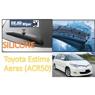 Toyota Estima Aeras (ACR50) Japan Silicon 12inch 3 Sections Boneless Car Rear Wiper Blade H307 Windscreen Silicon Wiper