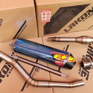 Exhaust FMF F4 BLUE YAMAHA WR155 WR 155 R STAINLESS FULLSYSTEM Cbkbbs