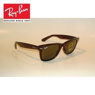 JOCELYN [Original] Rayban Casual Fashion Sunglasses New Wayfarer RB 2140 902 Tortoise Frame 50mm