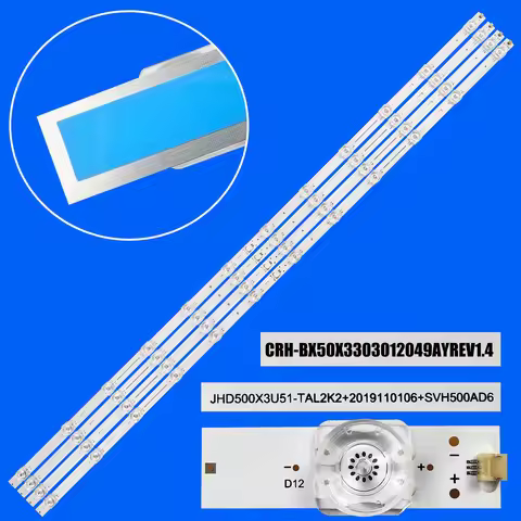 LED Backlight strip For 50A7500F 50A7500FTUK CRH-BX50X3303012049AYREV1.4 JHD500X3U51-TAL2K2+20191101
