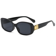 FL Eyewear Oval Sunglasses Western Fashion Cermin Mata Hitam Spec Viral Korean Style Sunglass Spek C