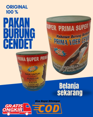 Pakan Burung CENDET VOER satria madura/ prima berkualitas Murah!!