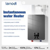 🔥Ready Stock🔥Water Heater Shower 6500W Quick-heating Electric LCD Touchscreen WaterHeater熱水器