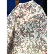 C076 - Sewing practice fabric, self-sewn - Little flower chiffon (0.7m x 1.5m), stretchy - Error