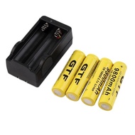 18650 Lithium Li-ion Rechargeable Battery/Charger Option Nitecore Lithium battery charger powerbank GTF18650 9800mah li